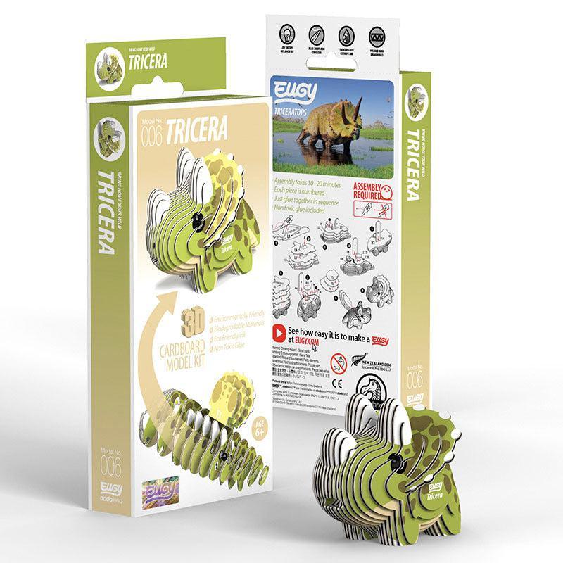 Tricera 3D Cardboard Model Kit Eugy - BIG FRENCHIES