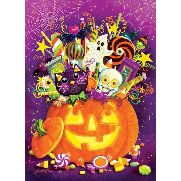 Tricky Treats 350 Piece Family Jigsaw Puzzle Cobble Hill - BIG FRENCHIES