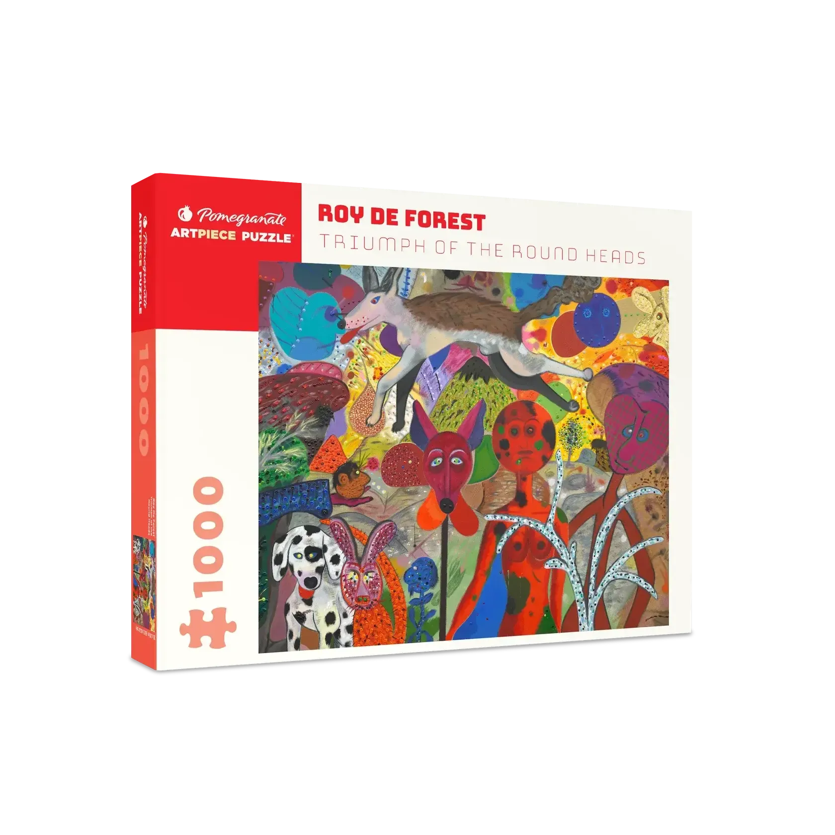 Triumph of the Round Heads 1000 Piece Jigsaw Puzzle Pomegranate