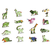 Tropical Birds 300 Piece Wood Jigsaw Puzzle Wooden City