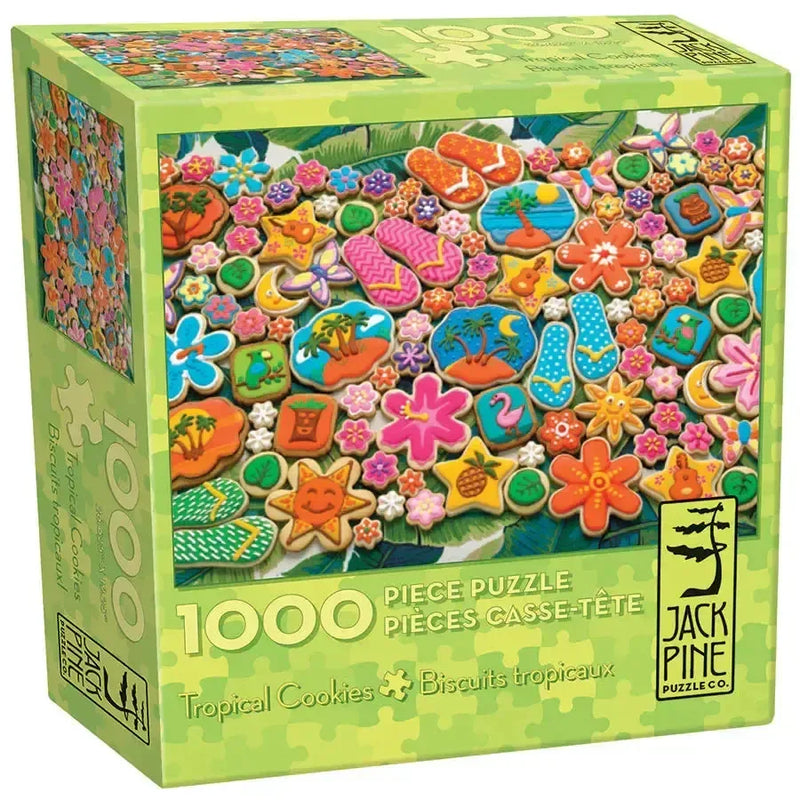 Tropical Cookies 1000 Piece Jigsaw Puzzle Jack Pine - BIG FRENCHIES