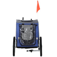 Bike Trailer Cargo Cart for Dogs and Pets