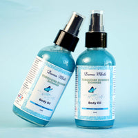 Turquoise Summer Shimmer Body Oil