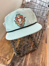 Turquoise Skull Trucker - BIG FRENCHIES
