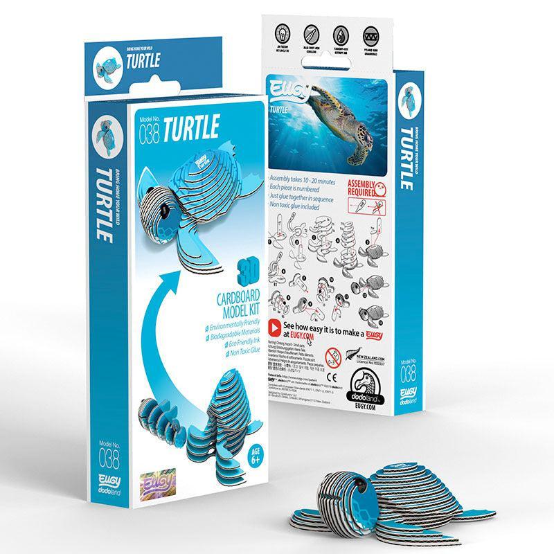 Turtle 3D Cardboard Model Kit Eugy - BIG FRENCHIES