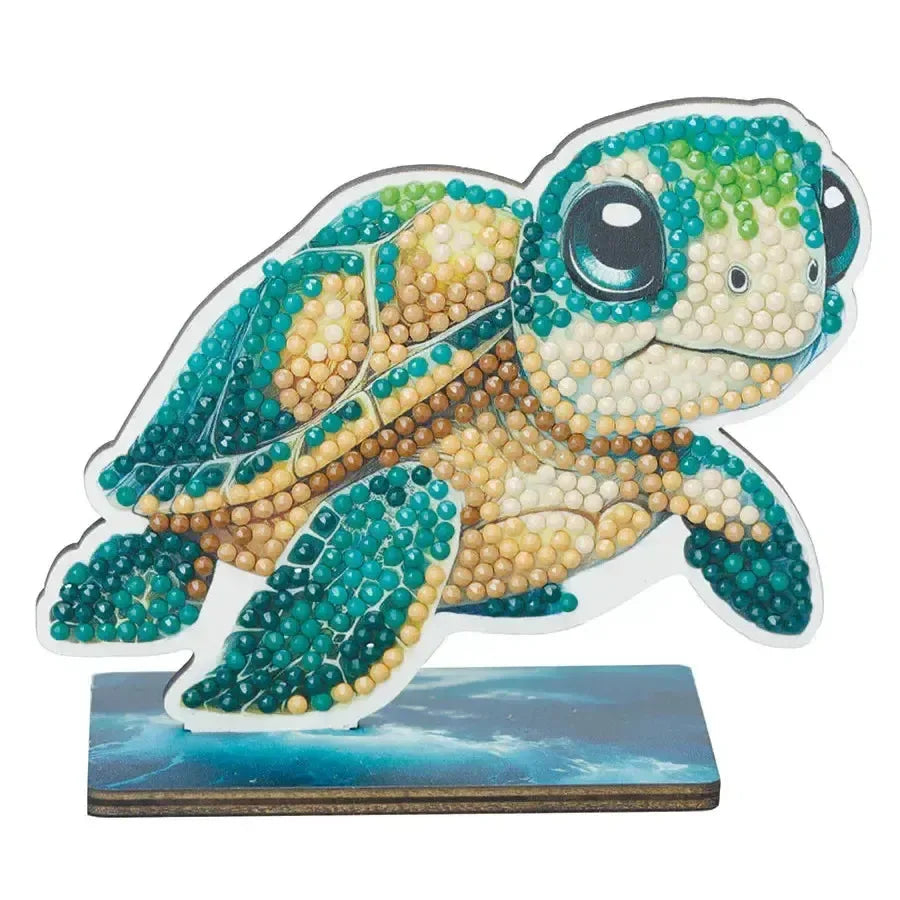 Turtle "Ocean" Crystal Art Buddies Kit Craft Buddy - BIG FRENCHIES