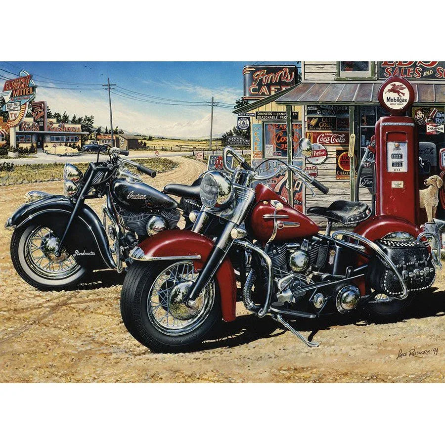 Two for the Road 1000 Piece Jigsaw Puzzle Cobble Hill - BIG FRENCHIES
