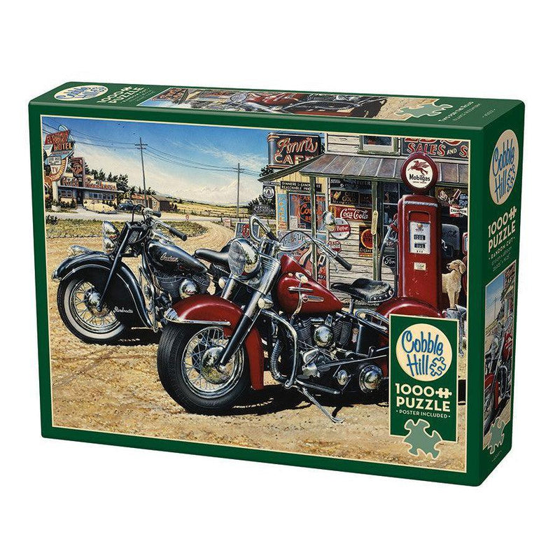 Two for the Road 1000 Piece Jigsaw Puzzle Cobble Hill - BIG FRENCHIES