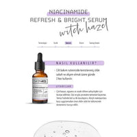 Skin401 Niacinamide Refresh Bright Serum 30ml - Brightens, Hydrates, and Minimizes Pores - Vegan & Cruelty-Free
