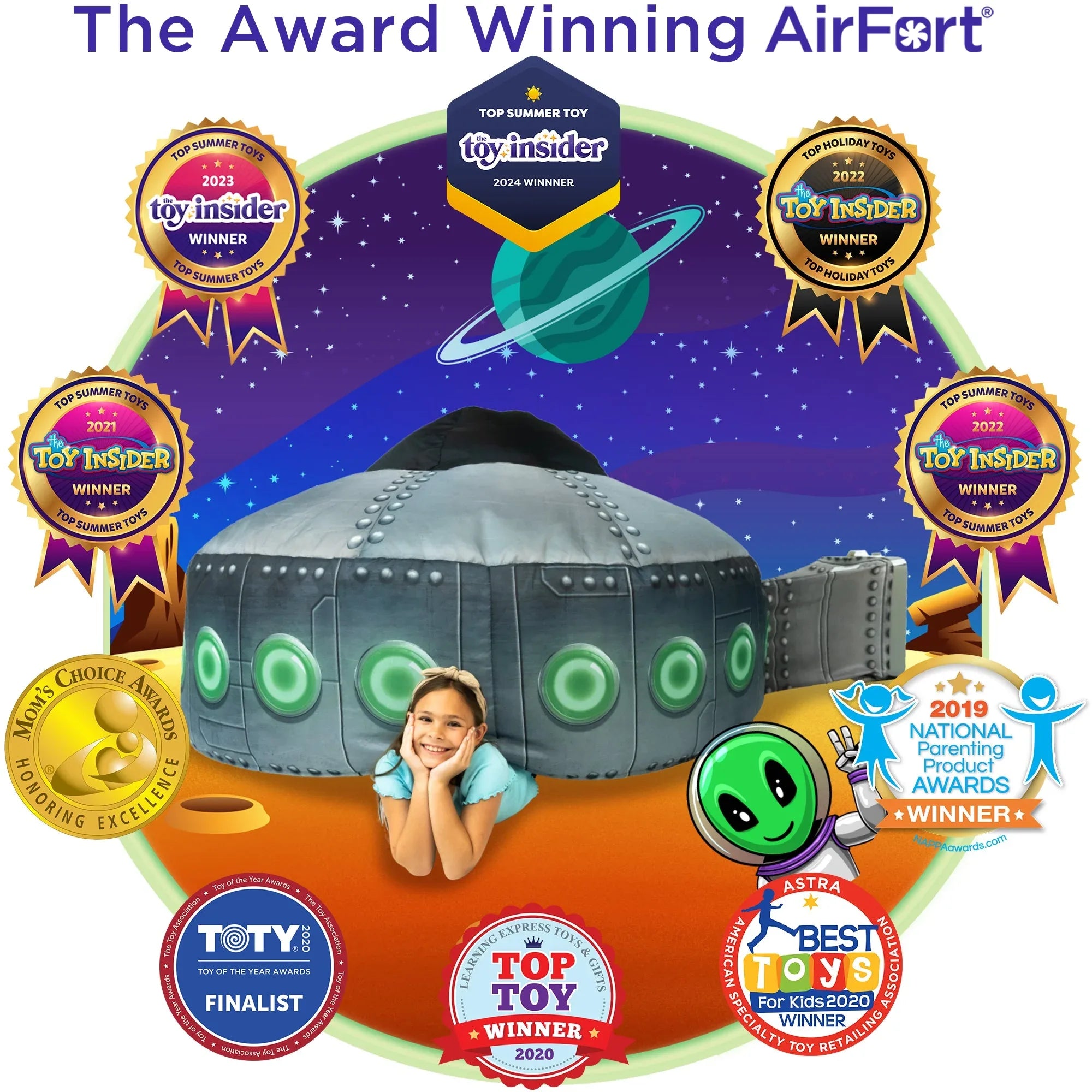 The Original AirFort - UFO - BIG FRENCHIES