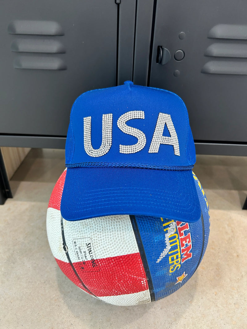 USA Rhinestone Trucker - BIG FRENCHIES