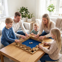 24 Inch Extra-Large Shut The Box Game for 2-4 Players