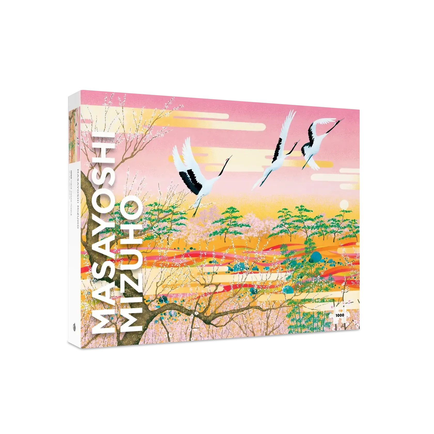 Ume Gasumi (Blossom's Morning Glow) 1000 Piece Jigsaw Puzzle Pomegranate