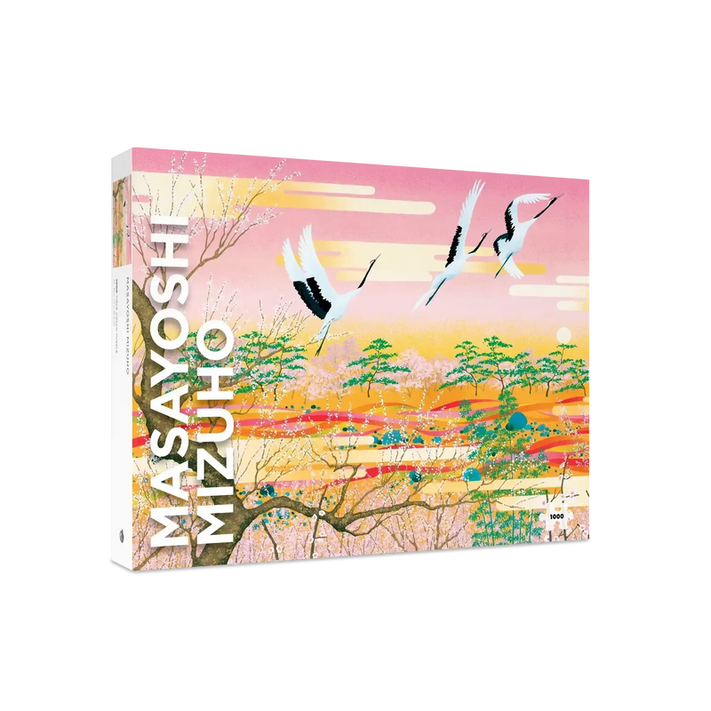 Ume Gasumi (Blossom's Morning Glow) 1000 Piece Jigsaw Puzzle Pomegranate - BIG FRENCHIES