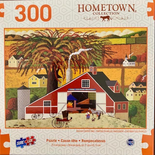 Under the Chestnut Tree Hometown Collection 300 Piece Jigsaw Puzzle Sure Lox - BIG FRENCHIES