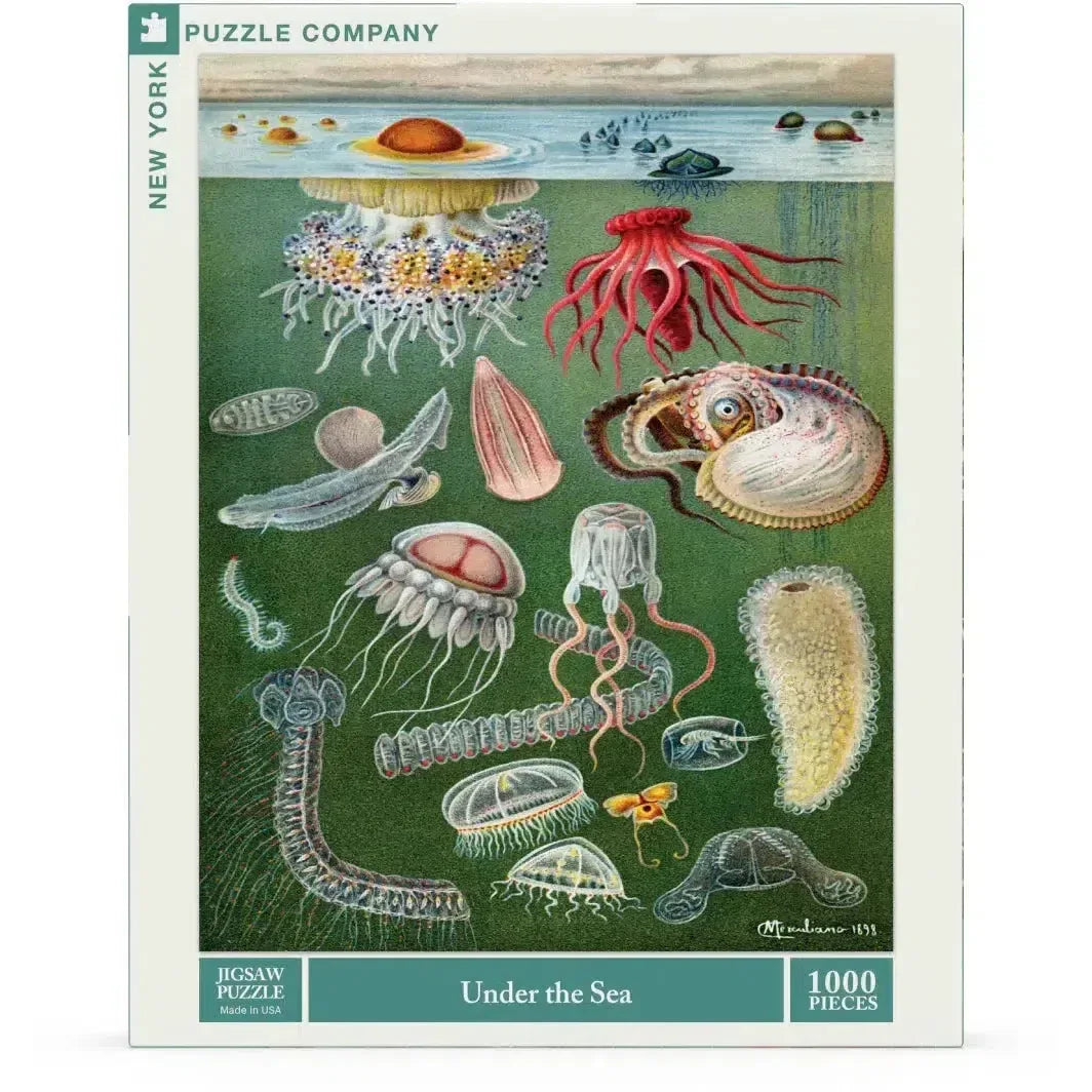 Under the Sea 1000 Piece Jigsaw Puzzle NYPC - BIG FRENCHIES