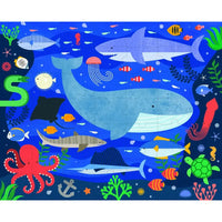 Under the Sea "On-the-Go" 49 Piece Double-Sided Jigsaw Puzzle Chronicle