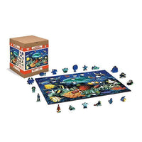 Underwater Adventures 400 Piece Wood Jigsaw Puzzle Wooden City - BIG FRENCHIES