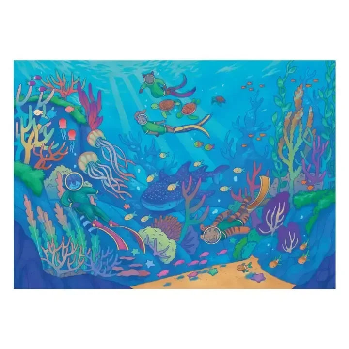 Underwater Exploration 500 Piece Premium Jigsaw Puzzle Trevell - BIG FRENCHIES