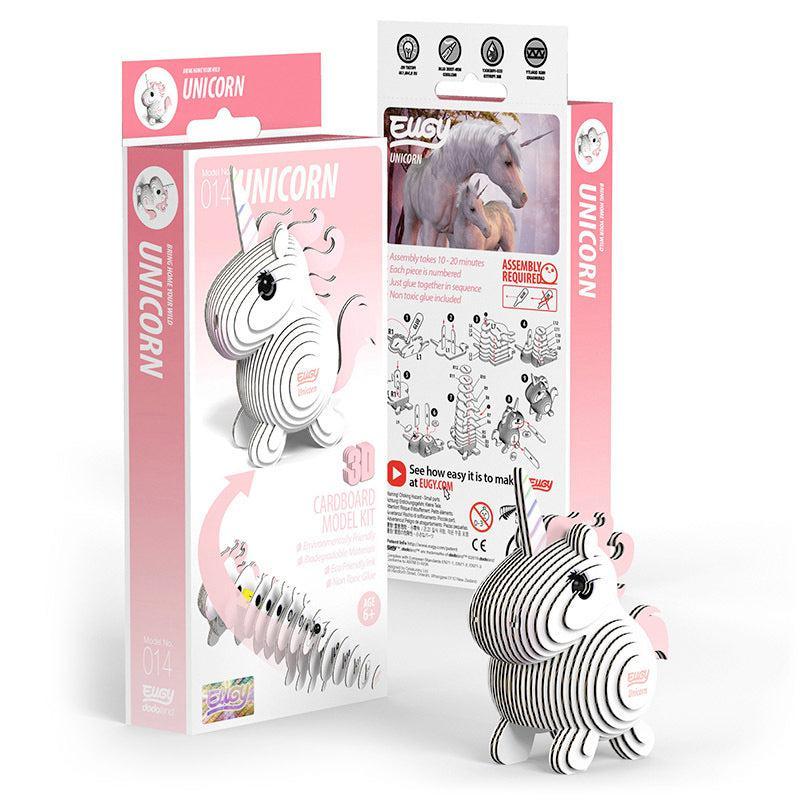 Unicorn 3D Cardboard Model Kit Eugy - BIG FRENCHIES