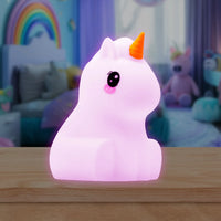 LumiPets® Junior Unicorn - Children's Nursery Touch Night Light - BIG FRENCHIES