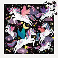 Unicorns Illuminated 300 Piece Glow in the Dark Jigsaw Puzzle Mudpuppy
