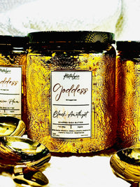 Unleash Your Inner Goddess with our Divine Glimmer Body Butter - With Gold Spoon