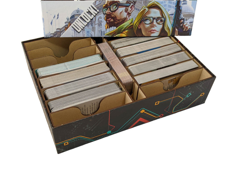 Unlock! Board Game Organizer Insert-Board Game Organizers-BIG FRENCHIES-Wayfarer Creations