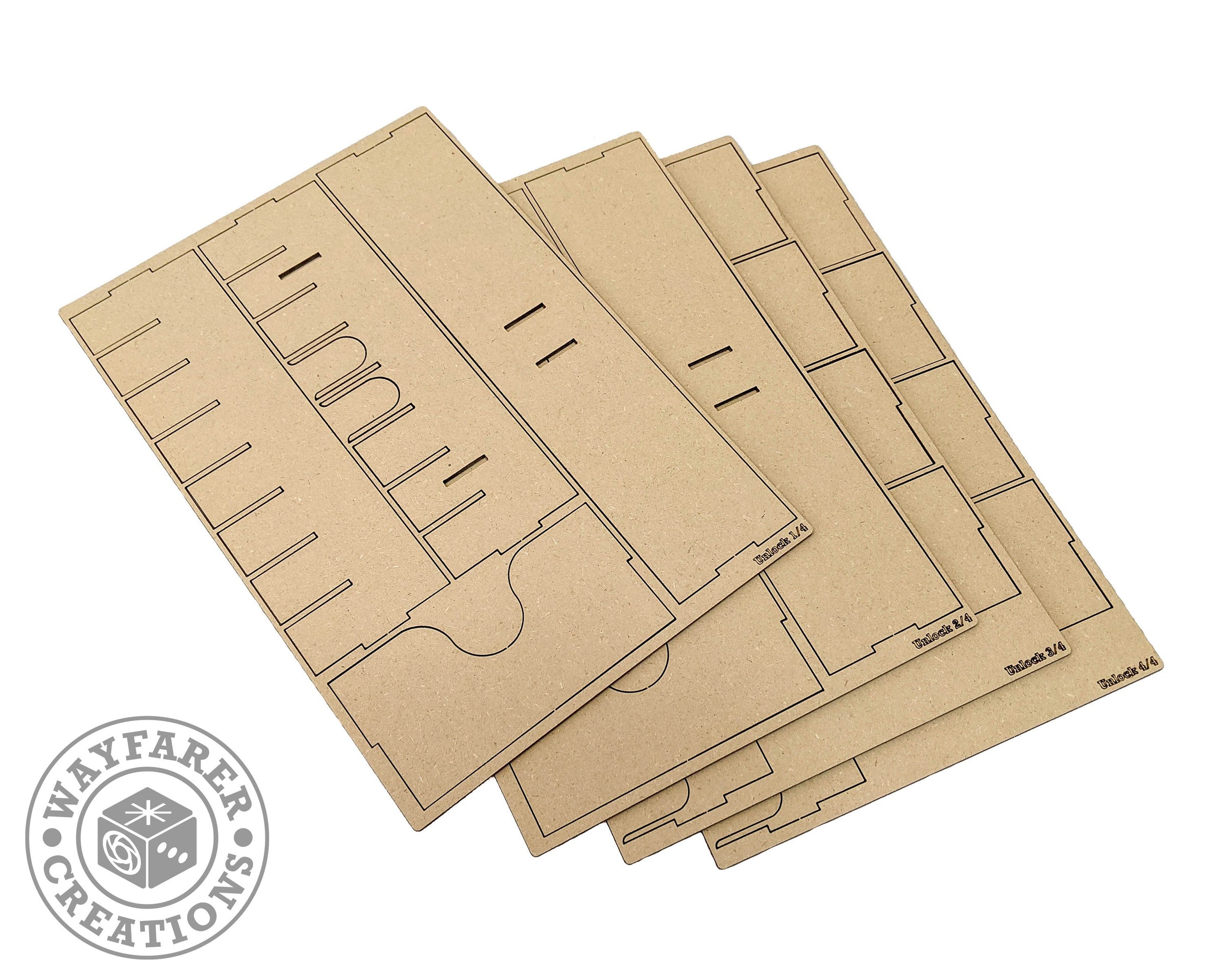 Unlock! Board Game Organizer Insert