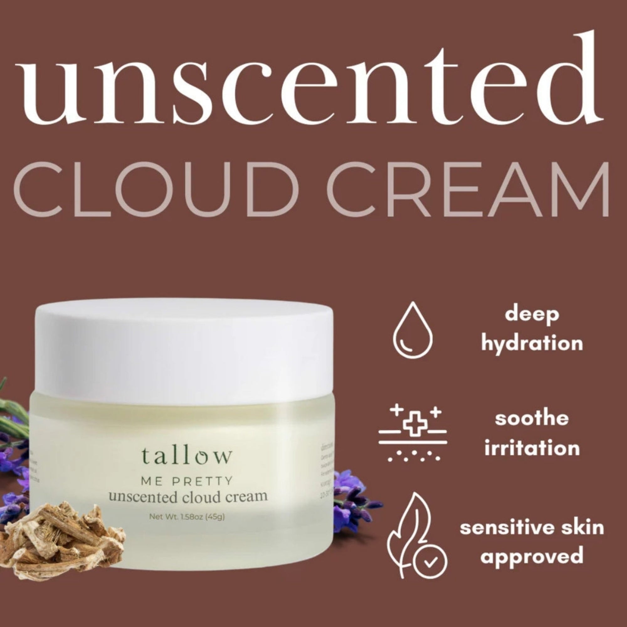 Unscented Cloud Cream - BIG FRENCHIES
