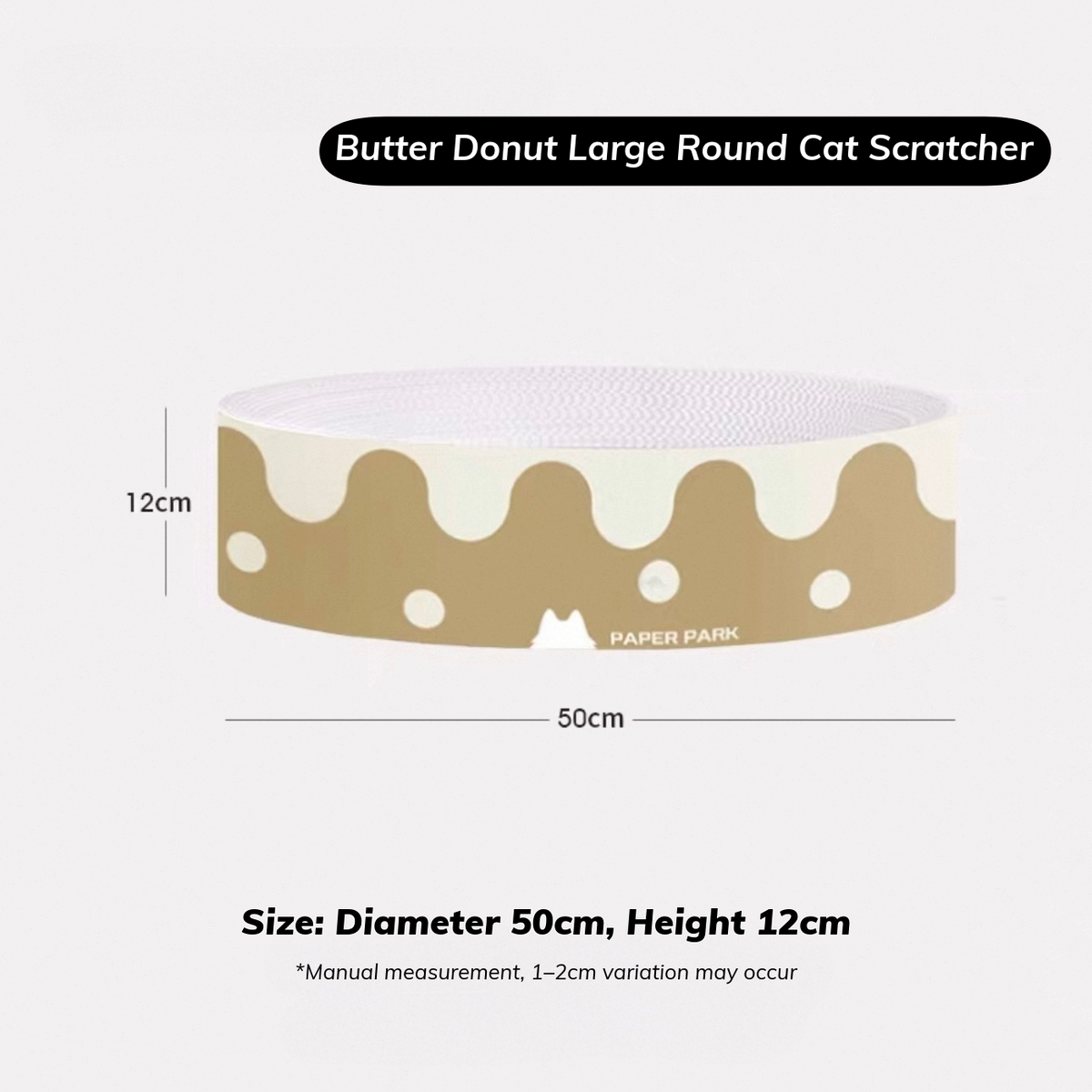 Paper Park | Double-Sided Cat Scratcher-Pet Toys-BIG FRENCHIES-Pet Supply Collective