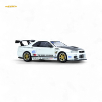 (Pre-Order) Inno64 Top Secret R34 GT-R White 1:64