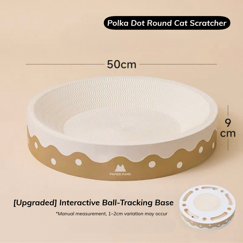 Paper Park | Double-Sided Cat Scratcher-Pet Toys-BIG FRENCHIES-Pet Supply Collective