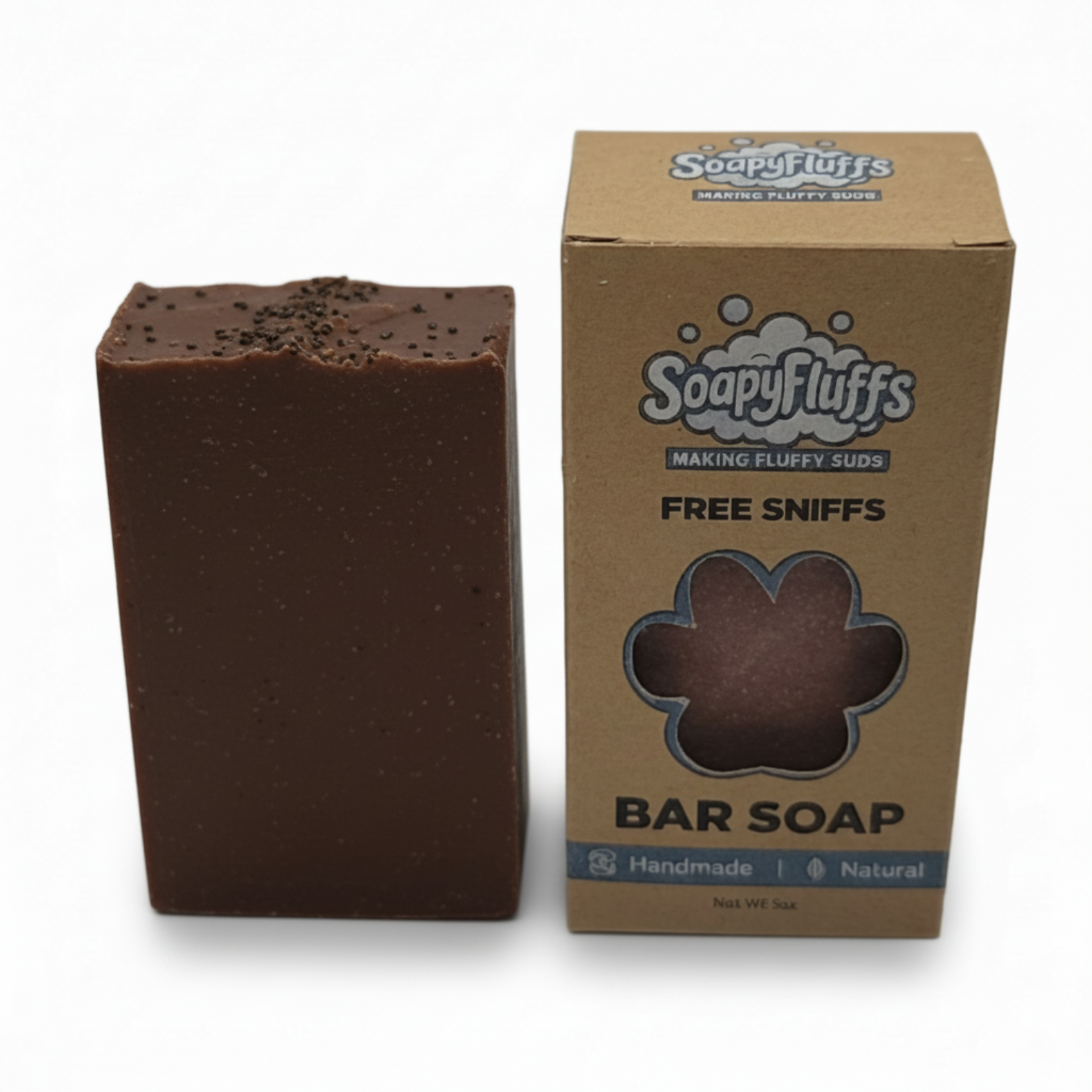 Sherlocks Brew Artisan Soap by Soapyfluffs – Luxurious Fragranced with Fresh Coffee & Musk - BIG FRENCHIES