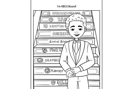 The ABCs of HBCUs Coloring Book - BIG FRENCHIES