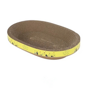 Oval Cat Scratch Board – Cat Scratcher and Bed - BIG FRENCHIES
