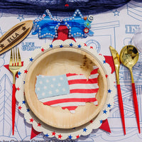 USA Patriotic Coloring Tablecloth - BIG FRENCHIES