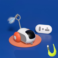 Smart Interactive Pet Car Toy – Remote Moving Toy for Cats & Dogs - BIG FRENCHIES