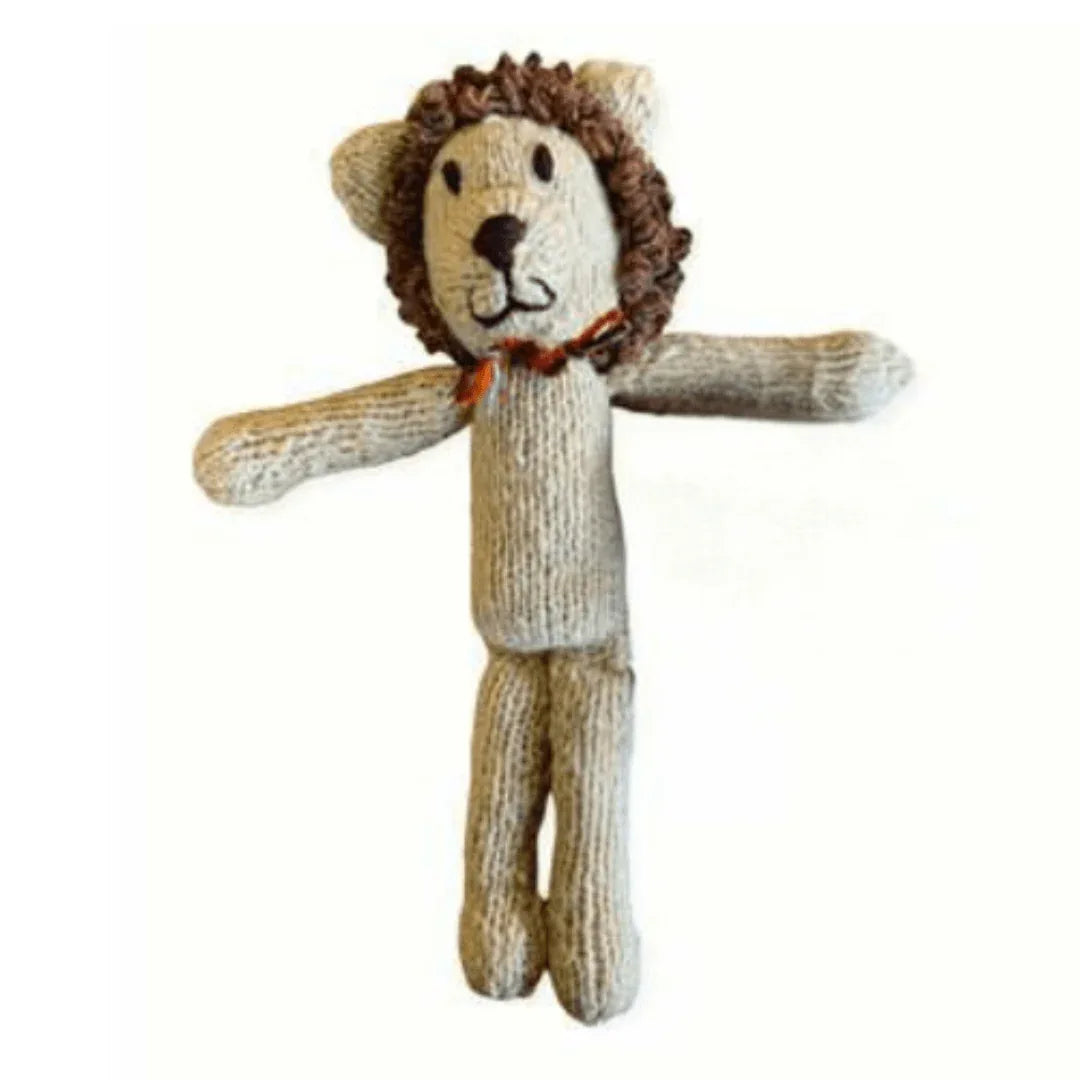 Wool Knit Buddy | Lionel the Lion - BIG FRENCHIES