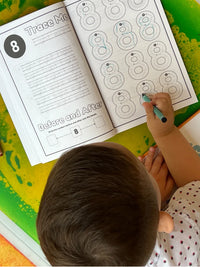 123 Pigments Learn, Trace, Count and Color Through Numbers 0-30 Activity Coloring Book - BIG FRENCHIES