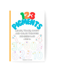 123 Pigments Learn, Trace, Count and Color Through Numbers 0-30 Activity Coloring Book - BIG FRENCHIES
