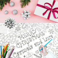 Christmas Coloring Tablecloth - BIG FRENCHIES