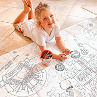St. Patrick's Day Coloring Tablecloth - BIG FRENCHIES