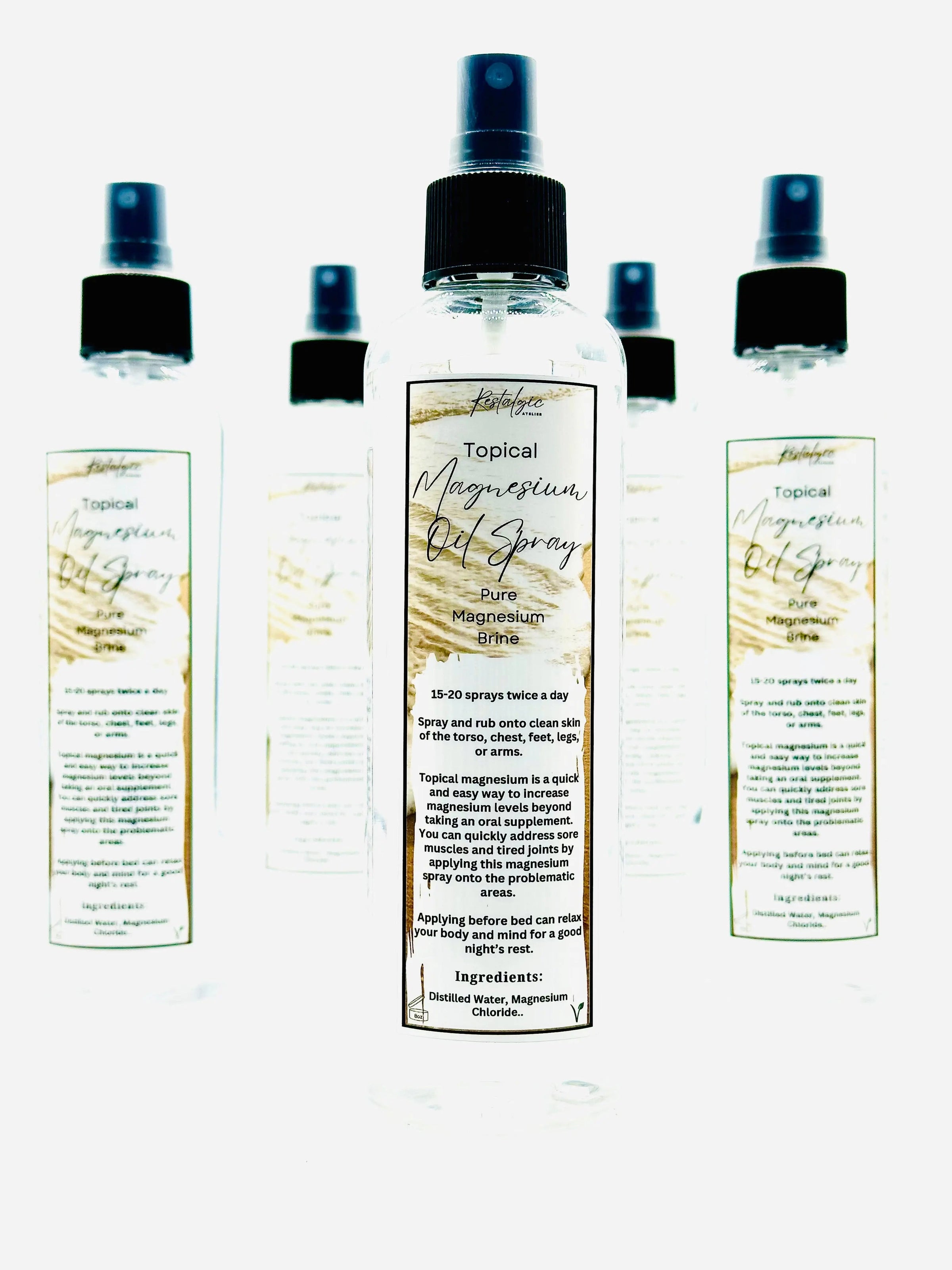 Unveiling the Ultimate Trio for Magnesium Deficiency: Cream, Spray, and Serum Body Oil Candle