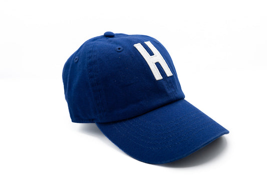 Royal Blue Letter Baseball Hat - BIG FRENCHIES