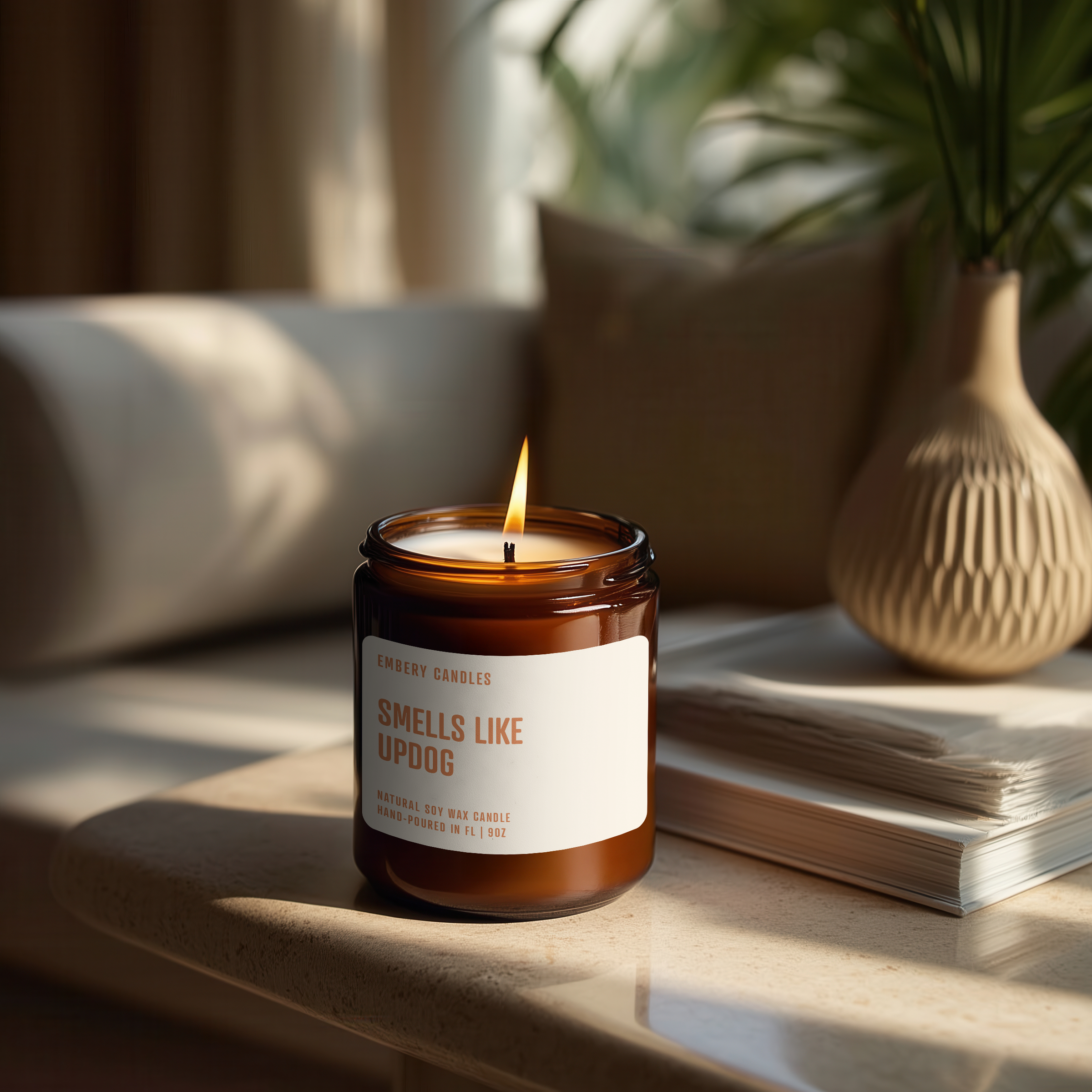 Smells Like Updog | Soy Wax Scented Candle