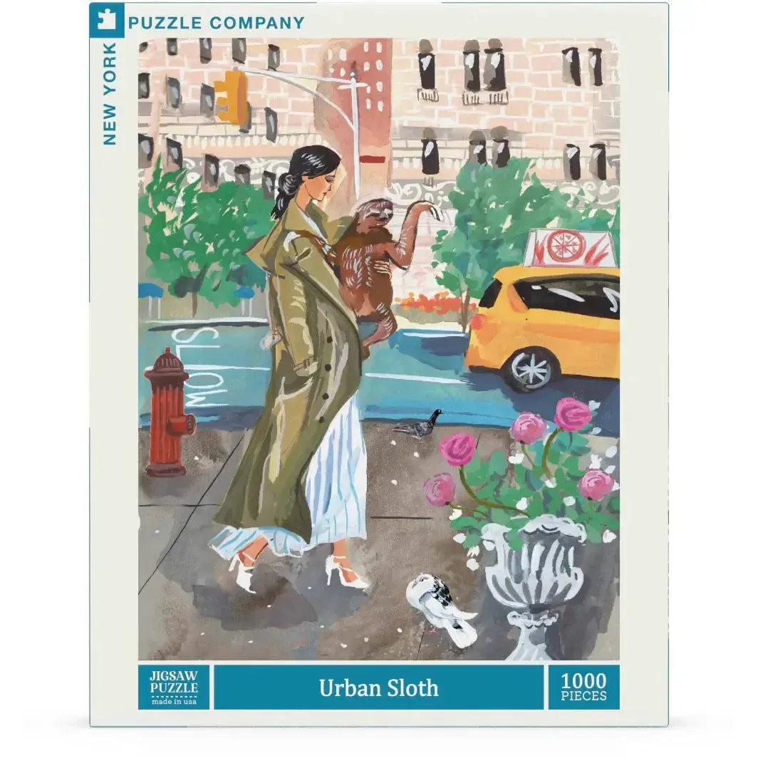 Urban Sloth 500 Piece Jigsaw Puzzle NYPC