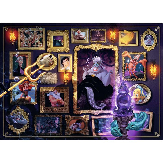 Ursula "Disney Villainous" 1000 Piece Jigsaw Puzzle Ravensburger