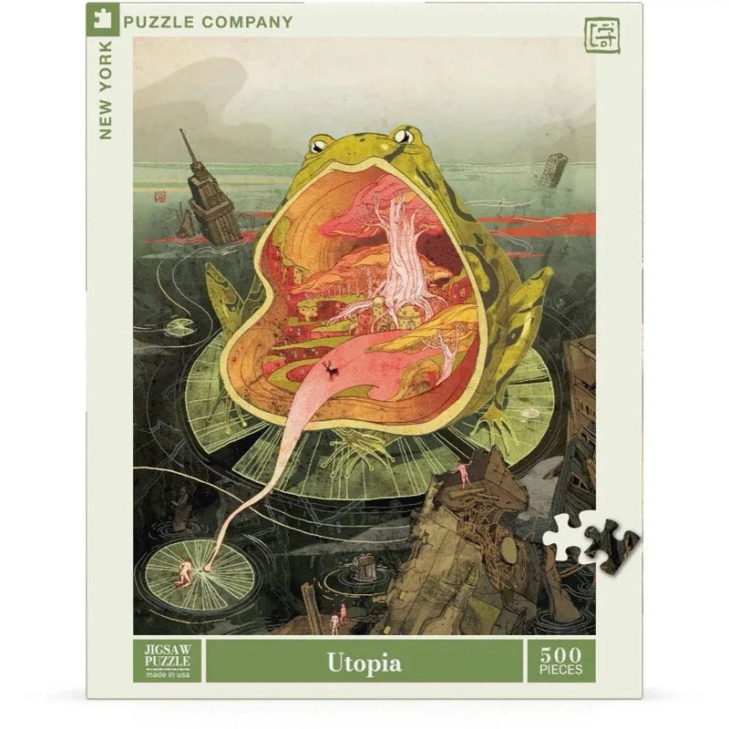 Utopia 500 Piece Jigsaw Puzzle NYPC - BIG FRENCHIES