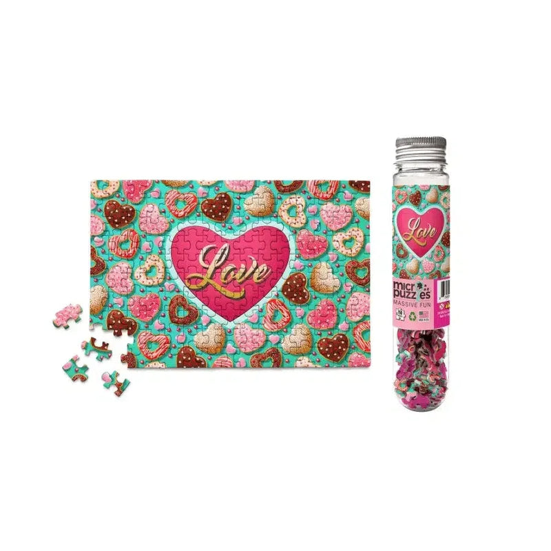 Valentines Cookies 150 Piece Mini Jigsaw Puzzle Micro Puzzles - BIG FRENCHIES